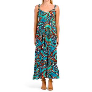 NWT Teal Swirl Dress [Italian] by Magari
